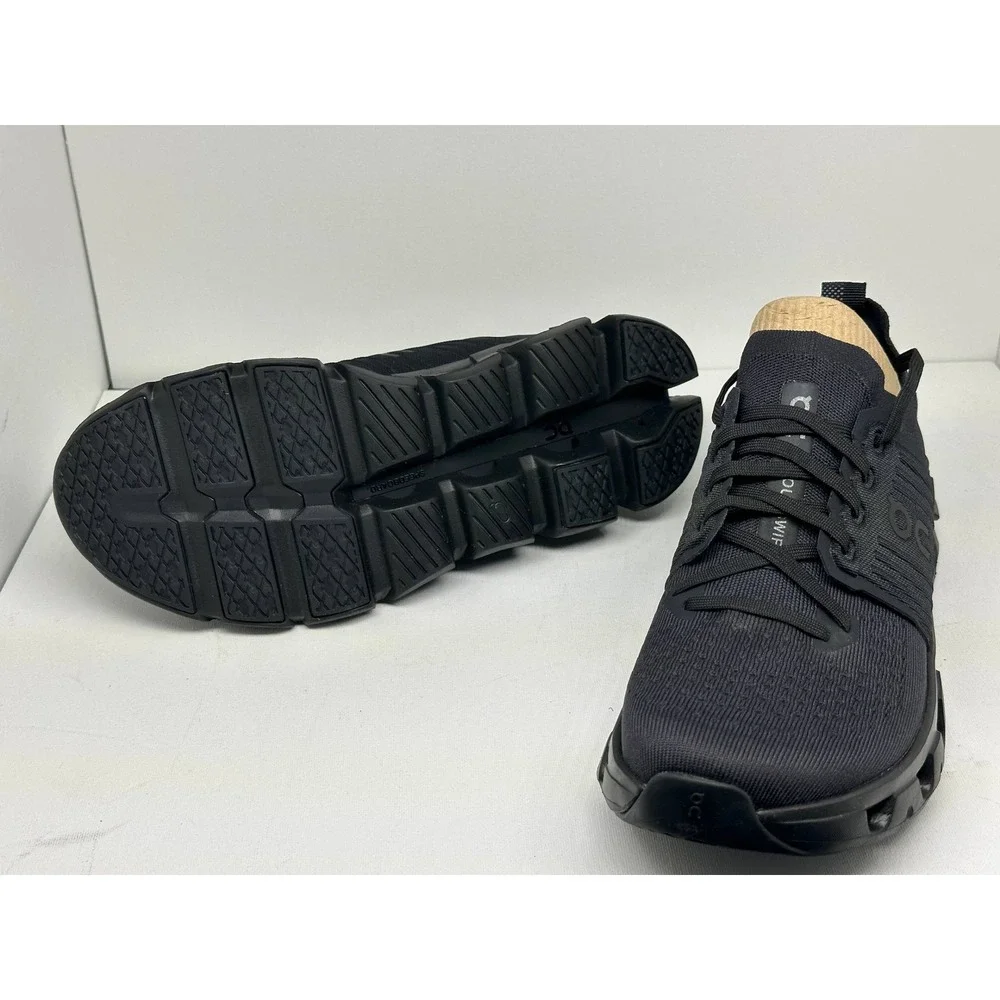 On Running Cloudswift 4 Mens Black Eclipse Road Running Shoes F10130106 Size 9.5